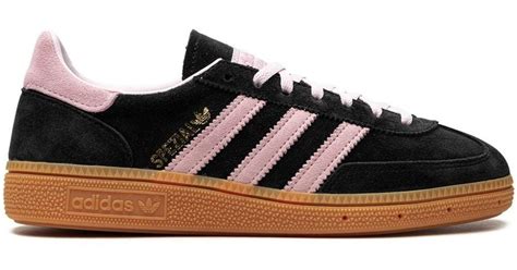 black adidas spezial women's|handball spezial black and pink.